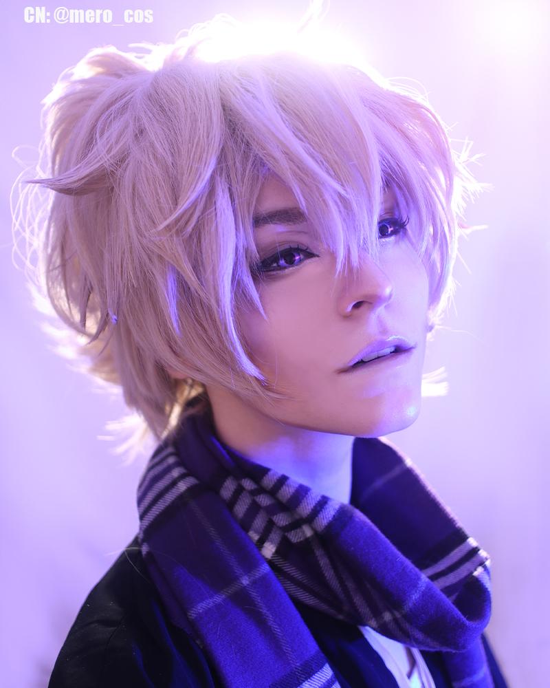 Genshin Impact Kaedehara Kazuha's Friend Blonde Pontail Cosplay Wigs