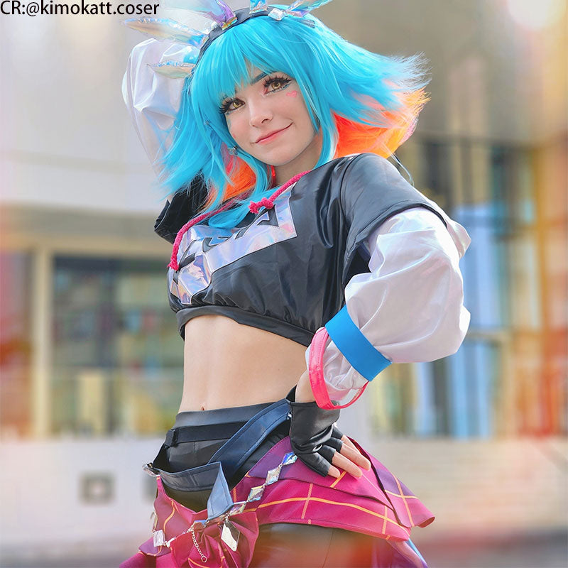 LOL KDA Neeko Cosplay Costume