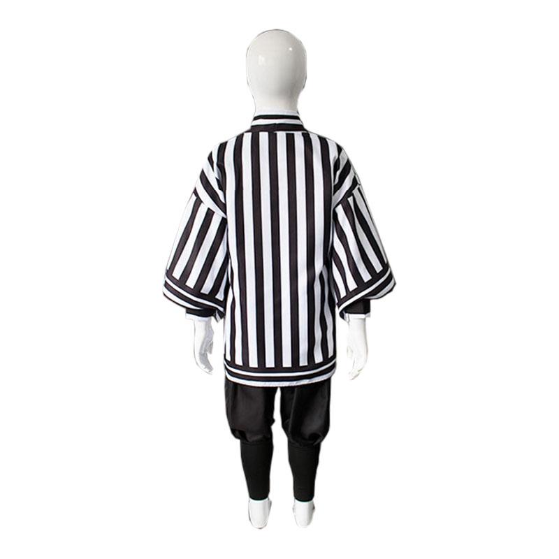 Kid Demon Slayer Iguro Obanai Uniform Cosplay Costume