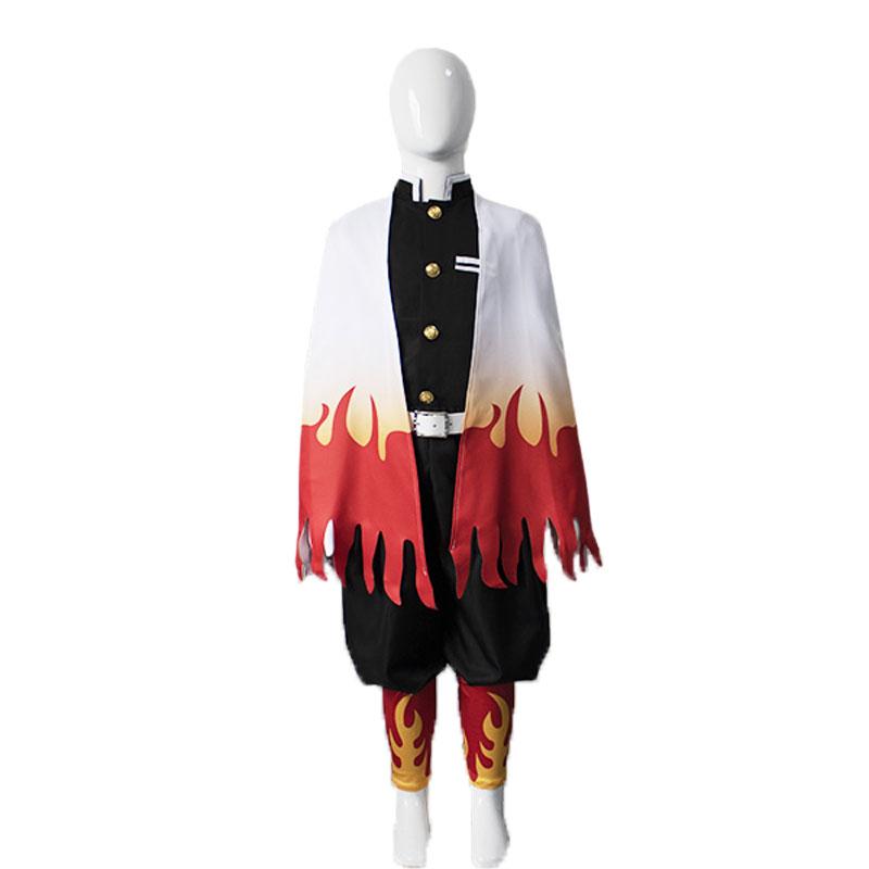 Kid Demon Slayer Rengoku Kyoujurou Uniform Cosplay Costume