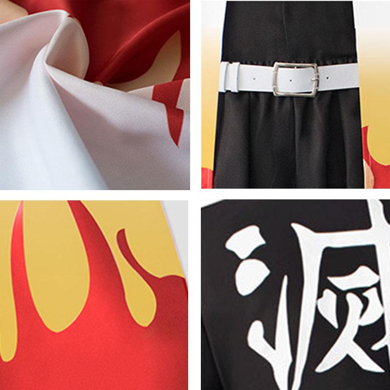 Kid Demon Slayer Rengoku Kyoujurou Uniform Cosplay Costume