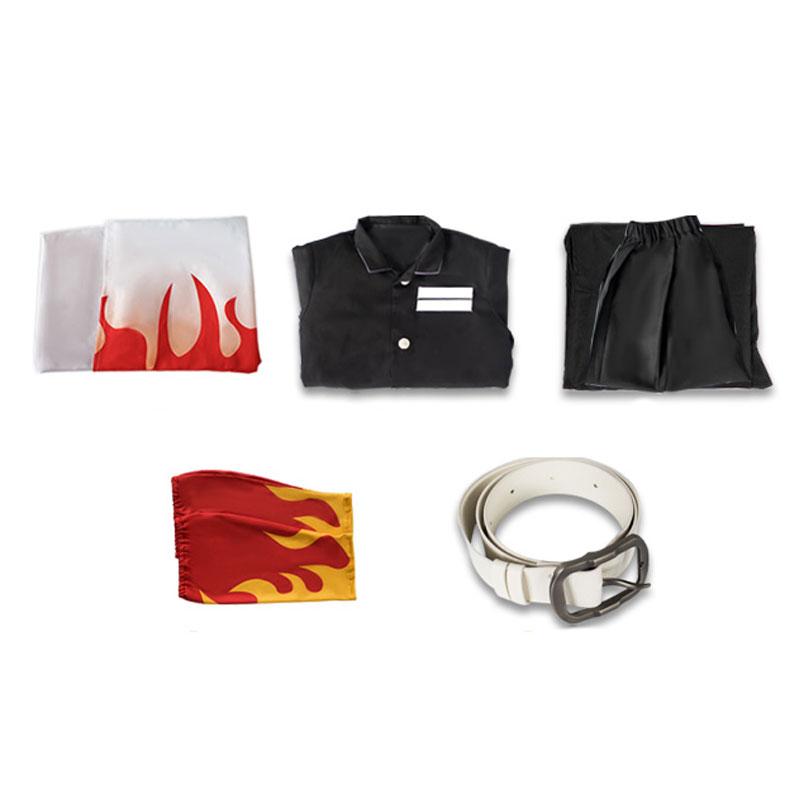 Kid Demon Slayer Rengoku Kyoujurou Uniform Cosplay Costume