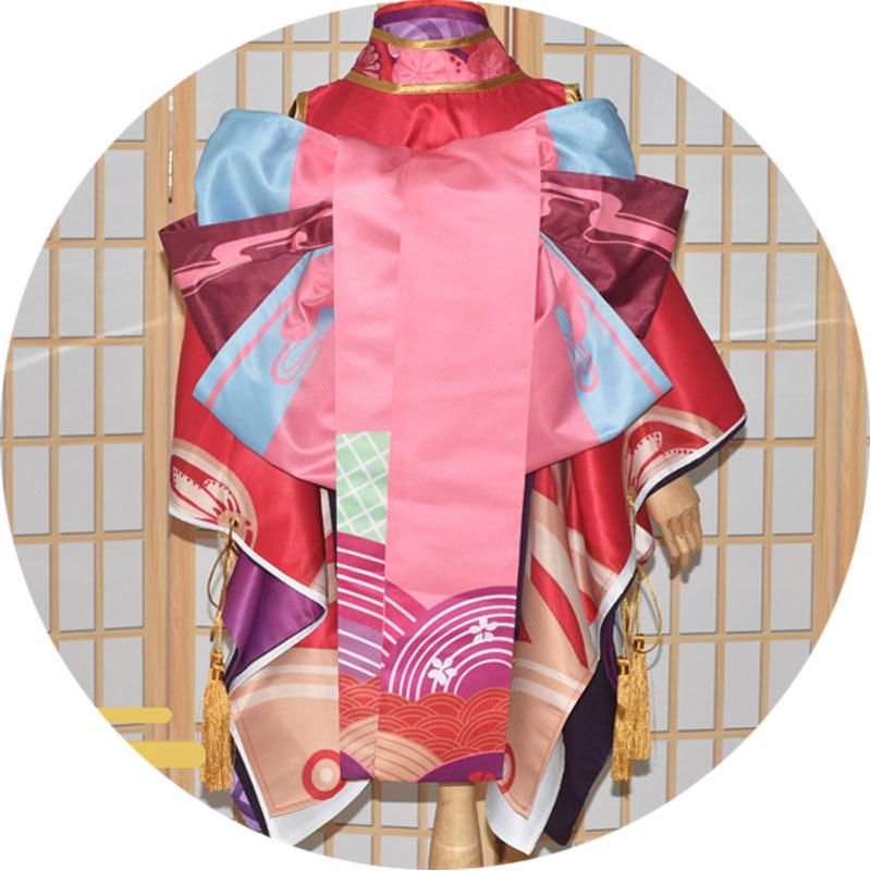 Kid Onmyoji Kagura Kimono Halloween Cosplay Costume