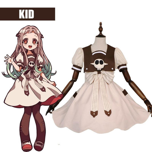 Kid Toilet-Bound Hanako-kun Jibaku Shounen Hanako-kun Yashiro Nene Uniform Dress Cosplay Costume