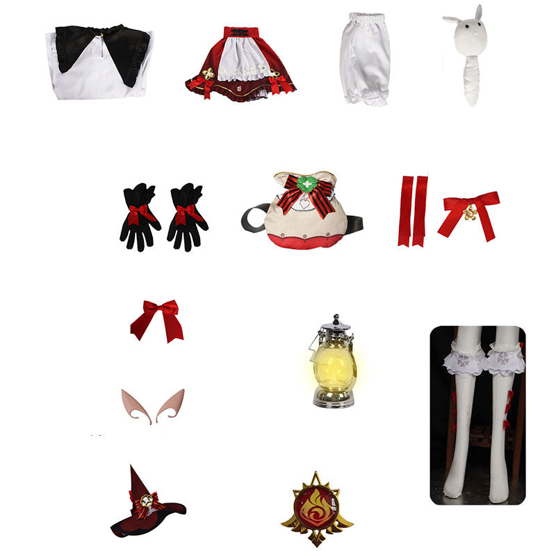 Genshin Impact Blossoming Starlight Klee Cosplay Costume