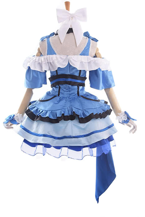Love Live! Kira-Kira Sensation Umi Sonoda Anime Cosplay Costumes Stage Dresses