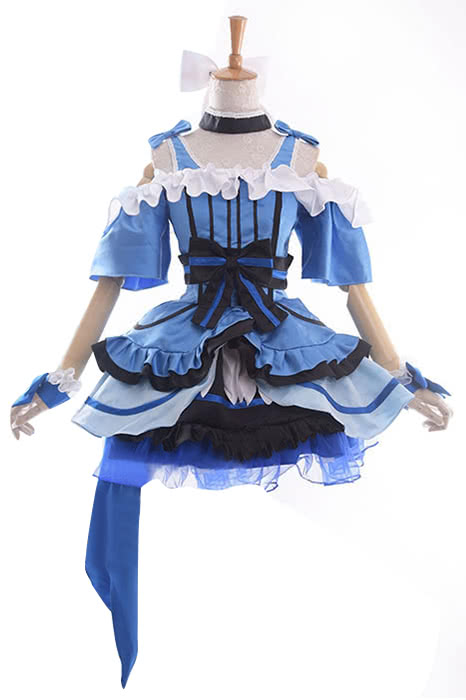 Love Live! Kira-Kira Sensation Umi Sonoda Anime Cosplay Costumes Stage Dresses