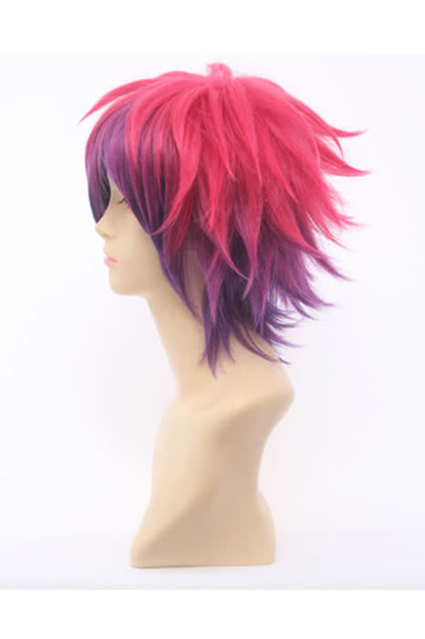 No Game No Life Sora Cosplay Wigs Gradient color Hair Wigs