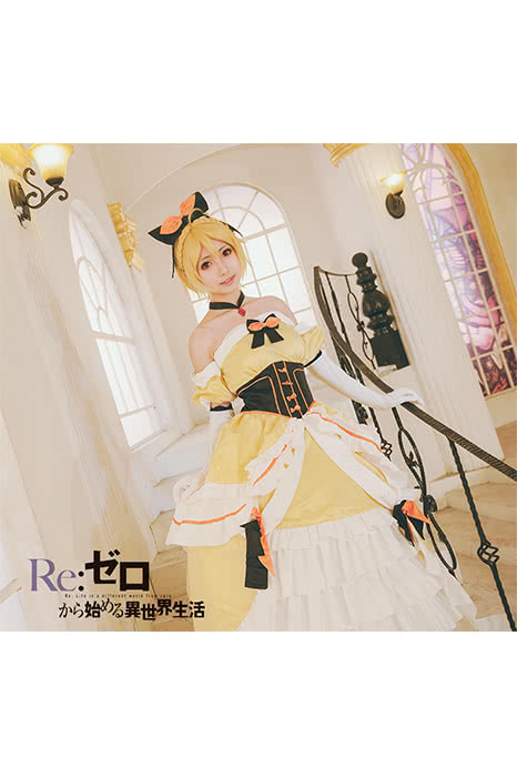 Re: Zero-Starting Life In Another World Felt Cosplay Costumes Queen Dresses