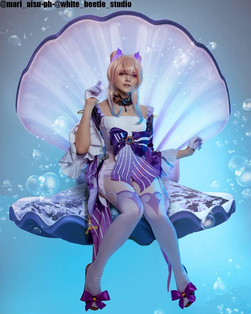 【In Stock】Genshin Impact Sannomiya Kokomi Cosplay Costume