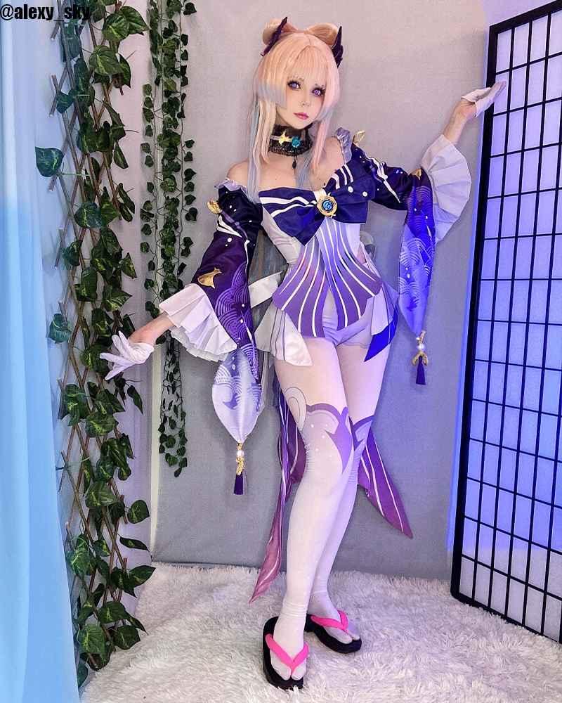 【In Stock】Genshin Impact Sannomiya Kokomi Cosplay Costume
