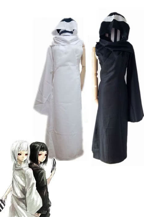 Tokyo Ghoul Nashiro and Kurona Twins Cosplay Costumes