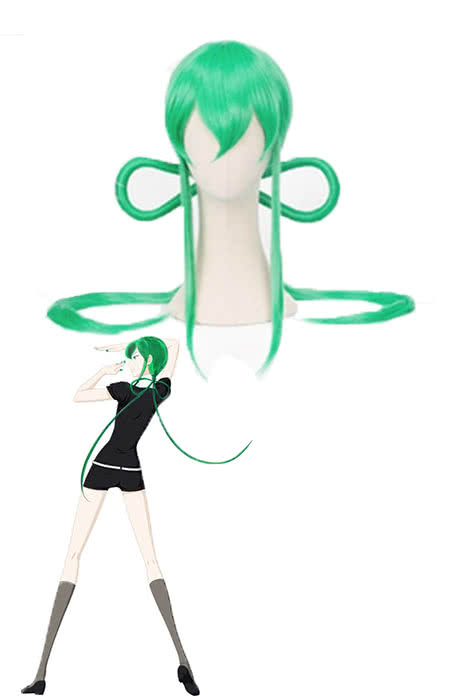 Land of the Lustrous Houseki no Kuni Jade Long Green Anime Cosplay Wigs