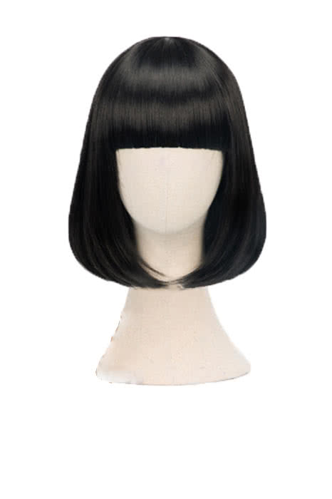 Land of the Lustrous Houseki no Kuni Obsidian Middle Black Cosplay Wigs