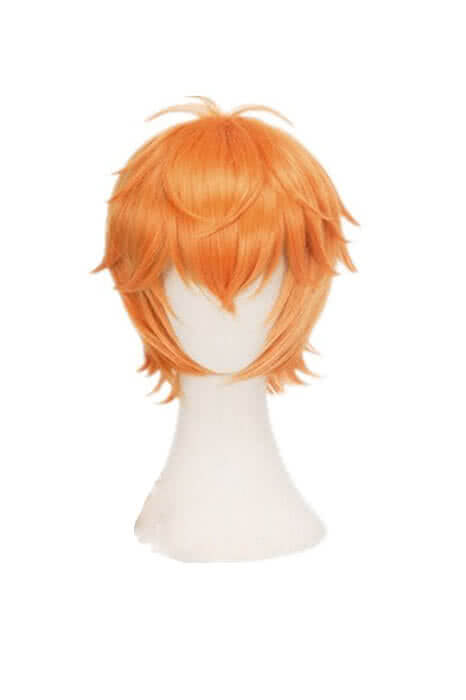 Land of the Lustrous Houseki no Kuni Zircon Short Orange Cosplay Wigs