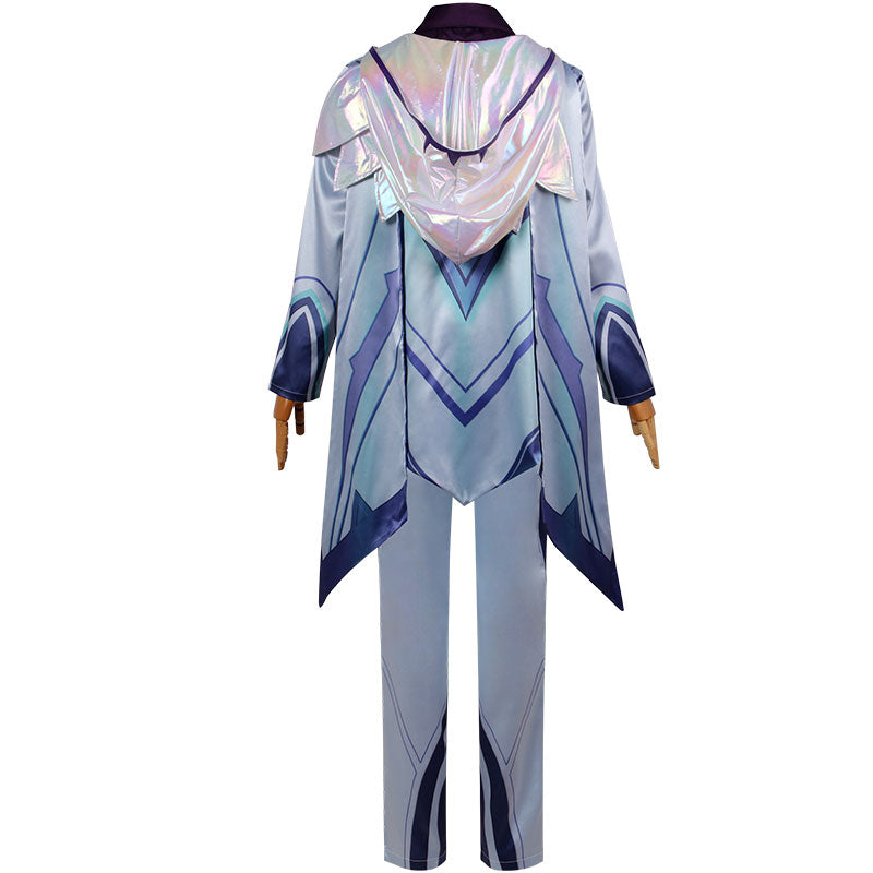 League Of Legends LOL Crystal Rose Akshan Cosplay Costume