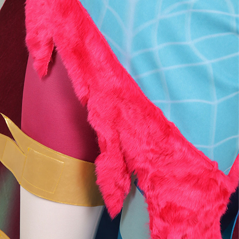 League Of Legends LOL Fae Dragon Ashe Cosplay Costume