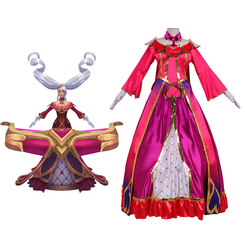 League Of Legends LOL Sweetheart Sona Cosplay Costume