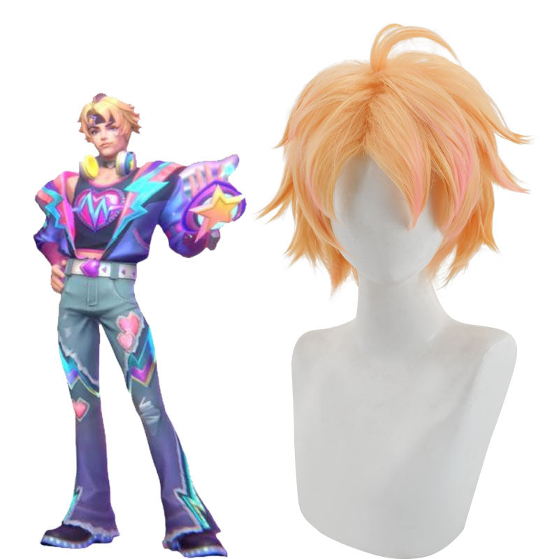 League Of Legends LOL Lovestruck Ezreal Cosplay Wig