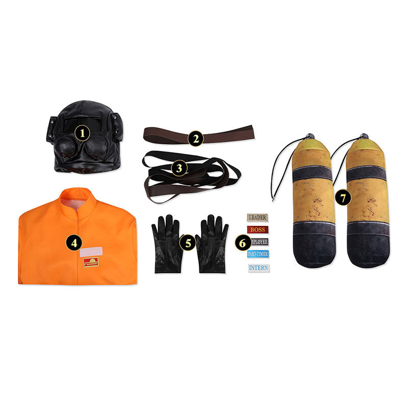 Lethal Company Employee Cosplay Costume