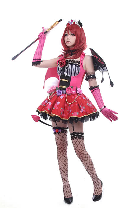 Love Live! Little Devil Costumes Maki Nishikino Anime Cosplay Costumes