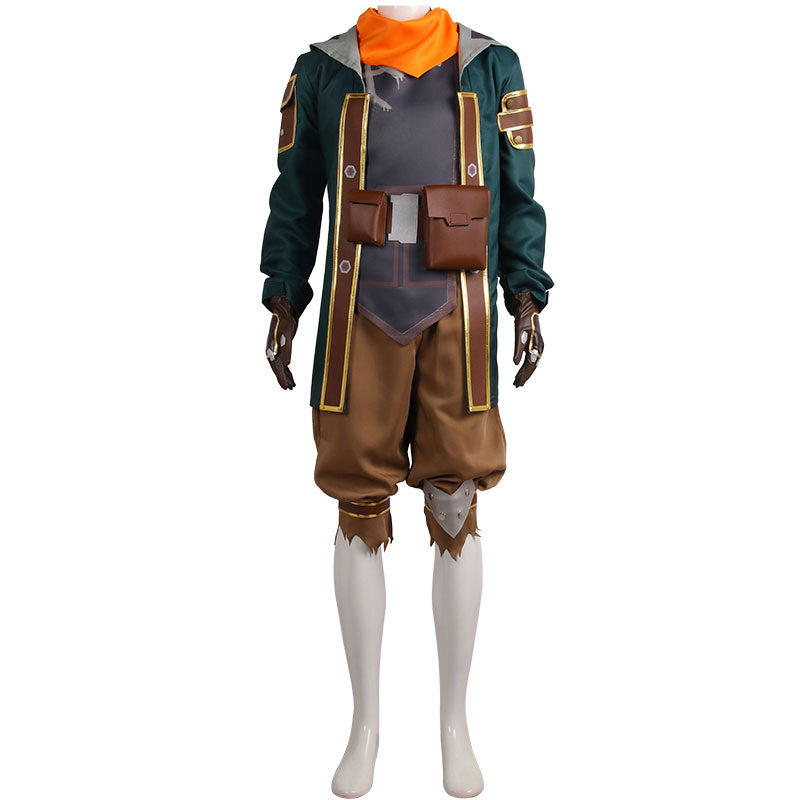 LOL Arcane League of Legends Ekko Cosplay Costume