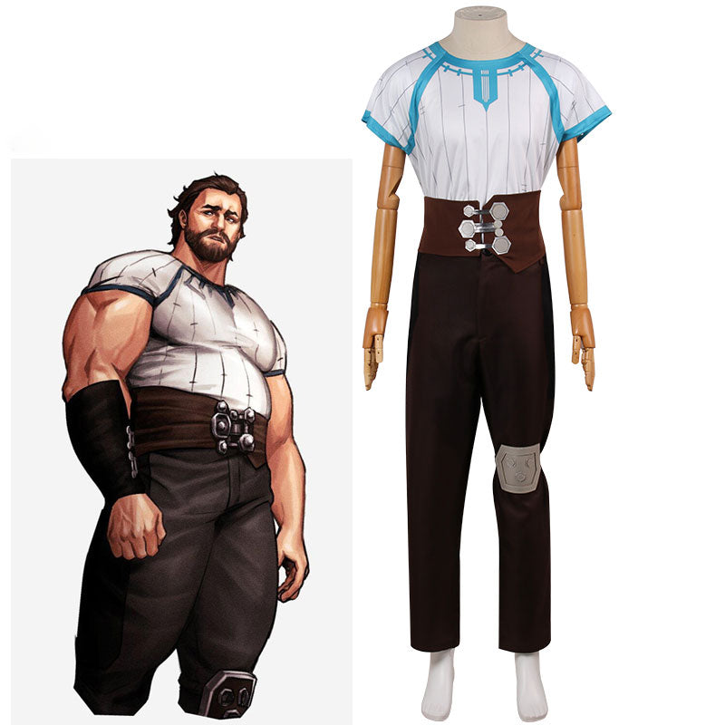 LOL Arcane Vander Cosplay Costume