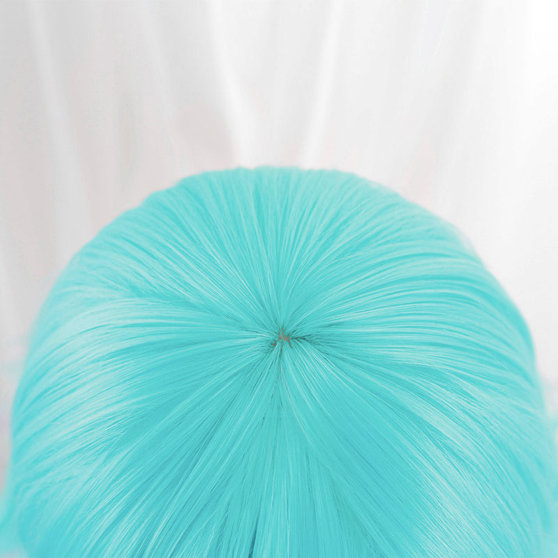 LOL KDA Neeko Cosplay Wigs Bule Mixed Organe Wigs