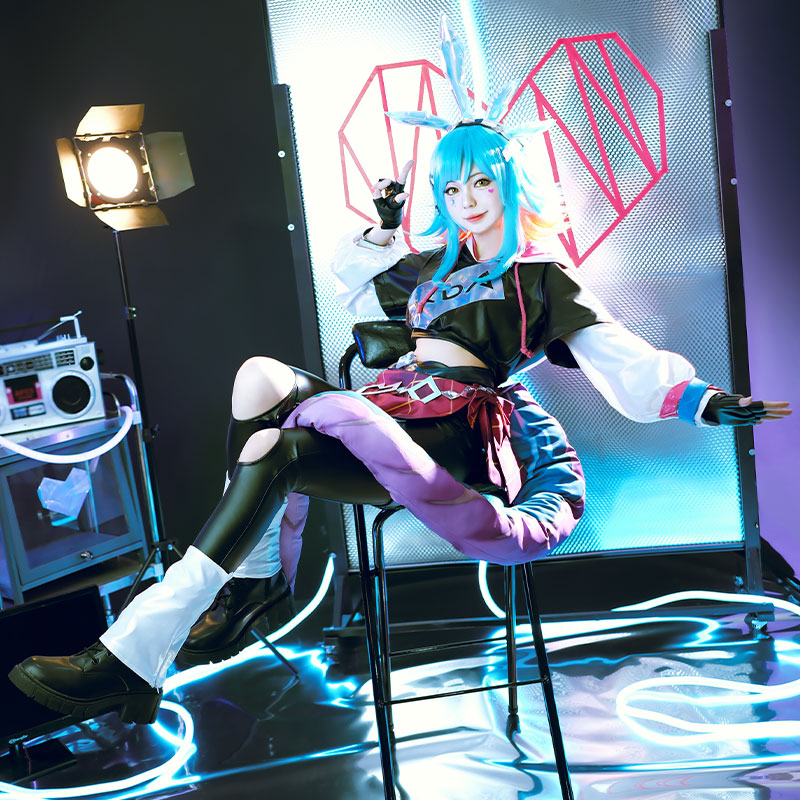 LOL KDA Neeko Cosplay Costume
