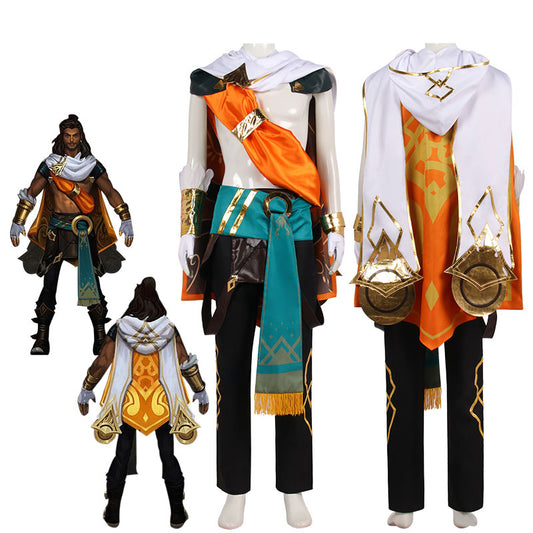 LOL League of Legends Akshan Cosplay Costume