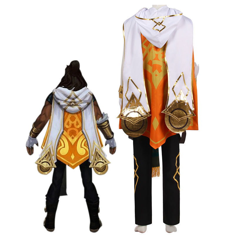 LOL League of Legends Akshan Cosplay Costume
