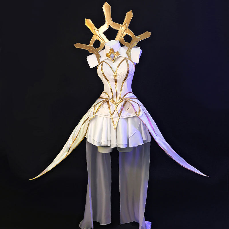 LOL League of Legends Elementalist Lux Cosplay Costume