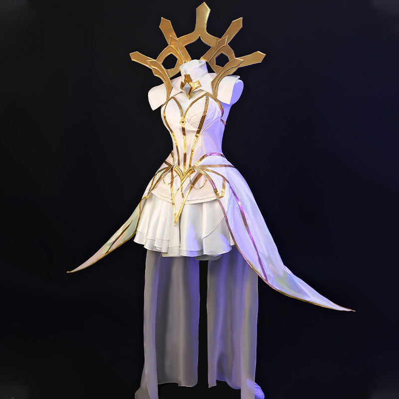 LOL League of Legends Elementalist Lux Cosplay Costume
