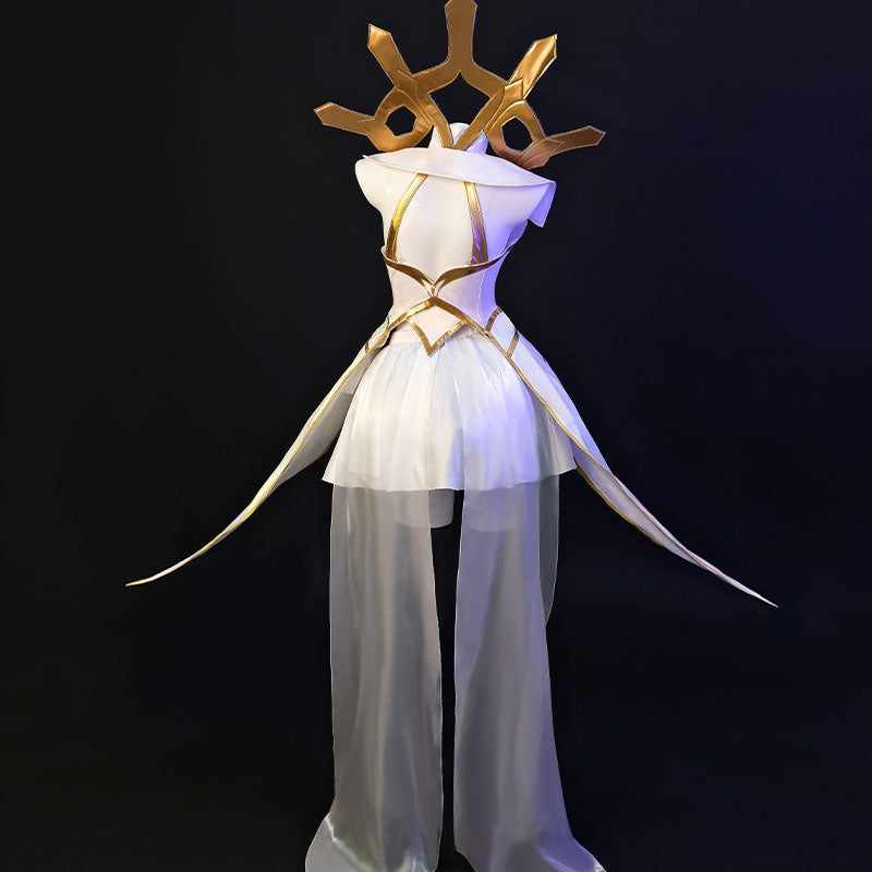 LOL League of Legends Elementalist Lux Cosplay Costume