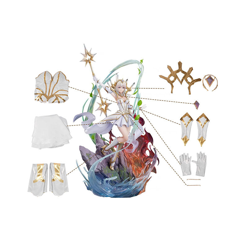 LOL League of Legends Elementalist Lux Cosplay Costume