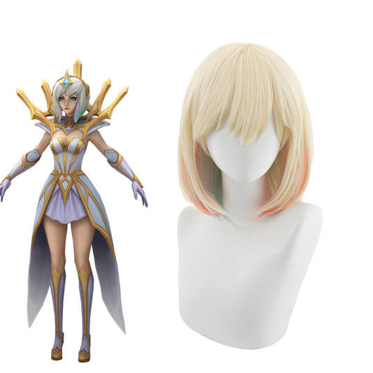 LOL League of Legends Elementalist Lux Cosplay Wigs