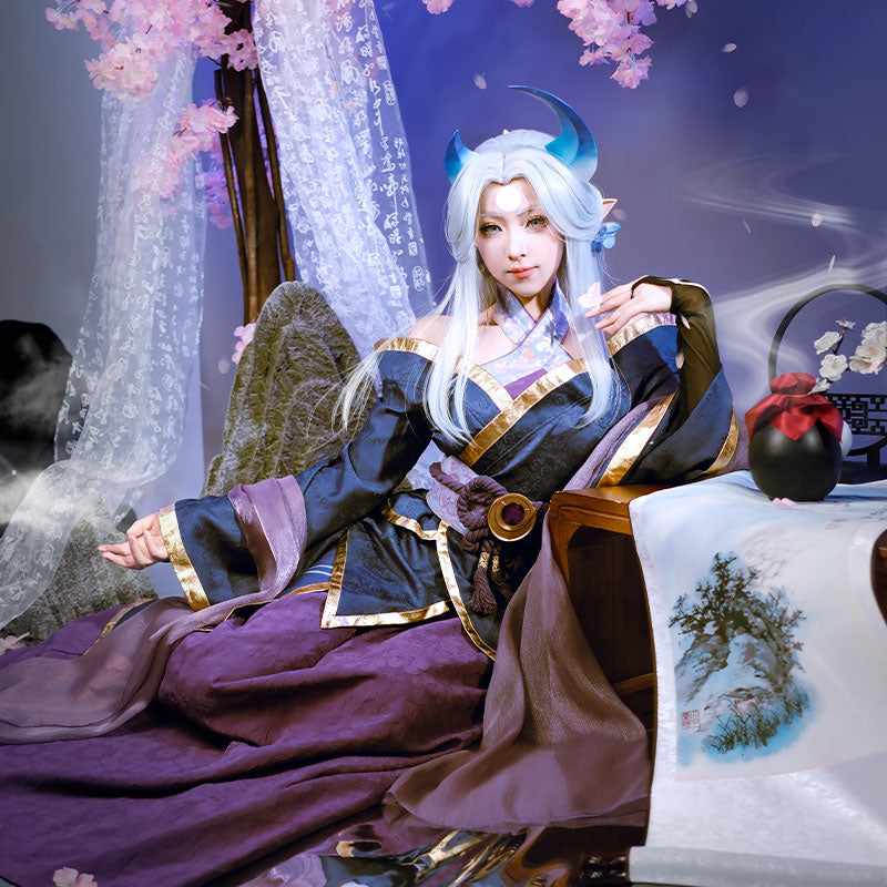 LOL League Of Legends Spirit Blossom Alune Cosplay Costume