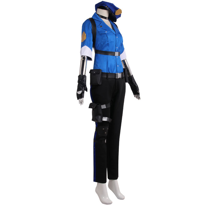 LOL Officer Caitlyn Cosplay Costume