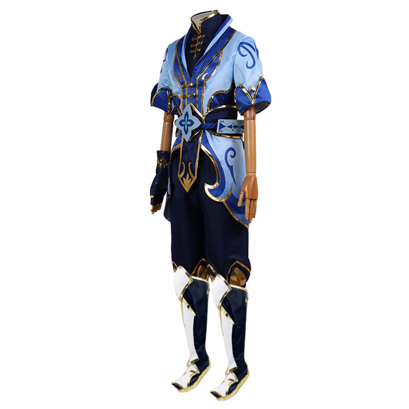 LOL League Of Legends Porcelain Ezreal Cosplay Costume