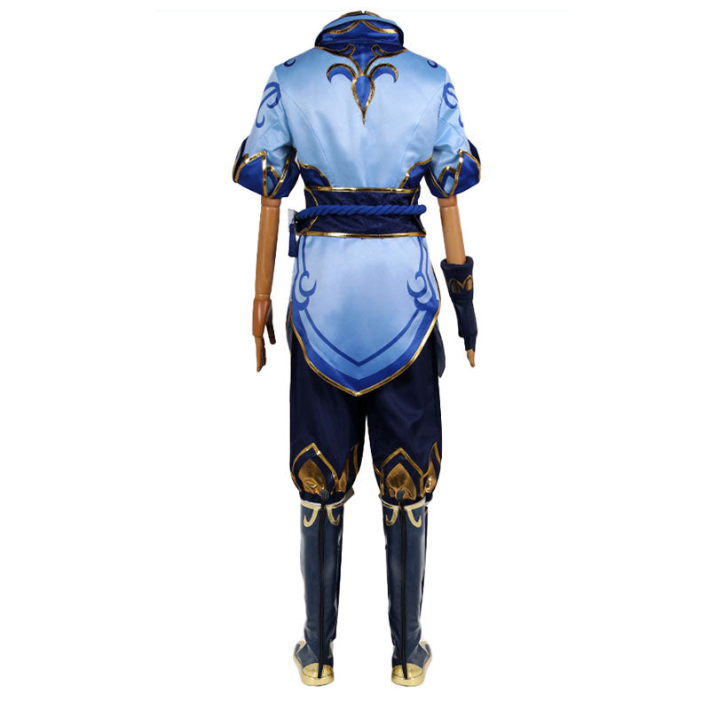 LOL League Of Legends Porcelain Ezreal Cosplay Costume