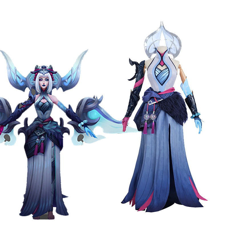 LOL Snow Moon Morgana Cosplay Costume