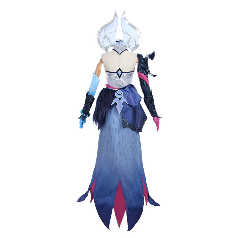 LOL Snow Moon Morgana Cosplay Costume