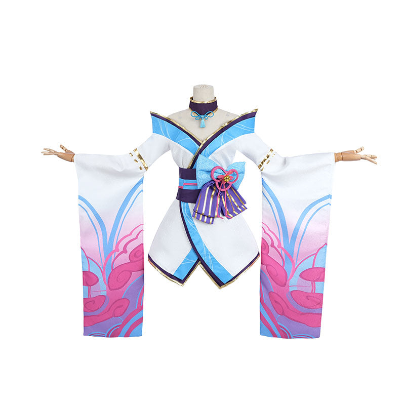 LOL Spirit Blossom Ahri Cosplay Costume