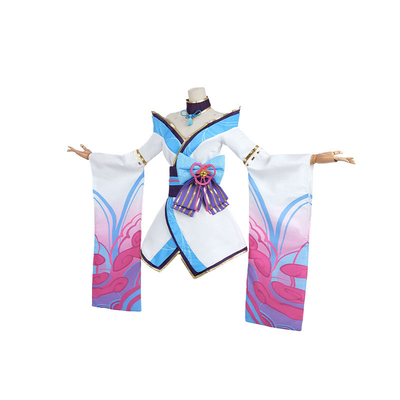 LOL Spirit Blossom Ahri Cosplay Costume