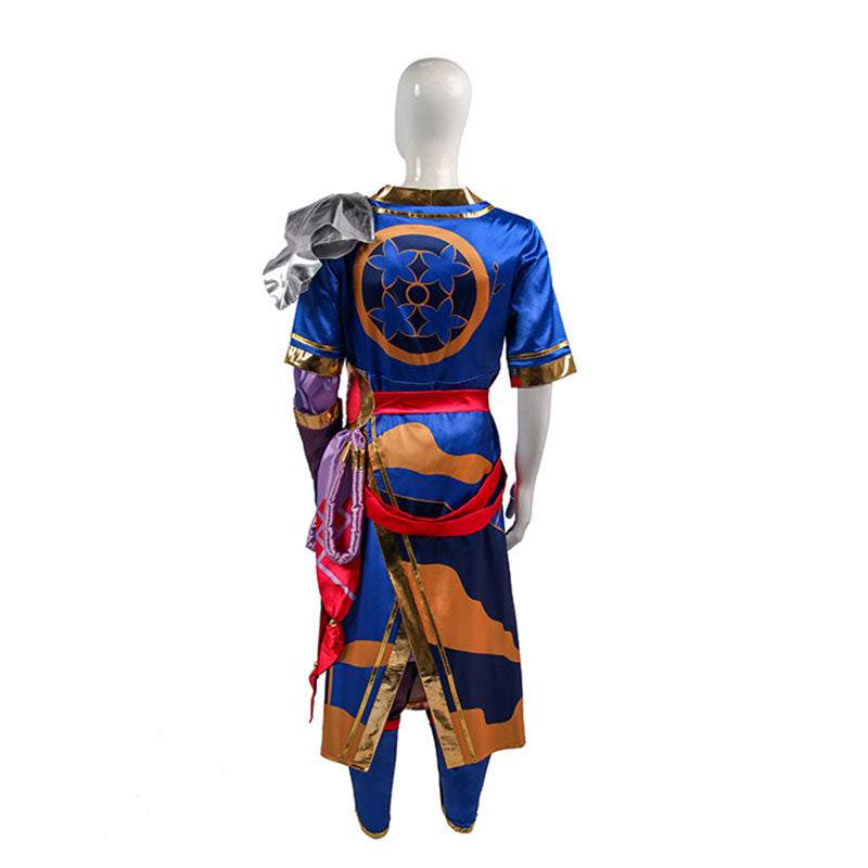LOL Spirit Blossom Yasuo Cosplay Costume