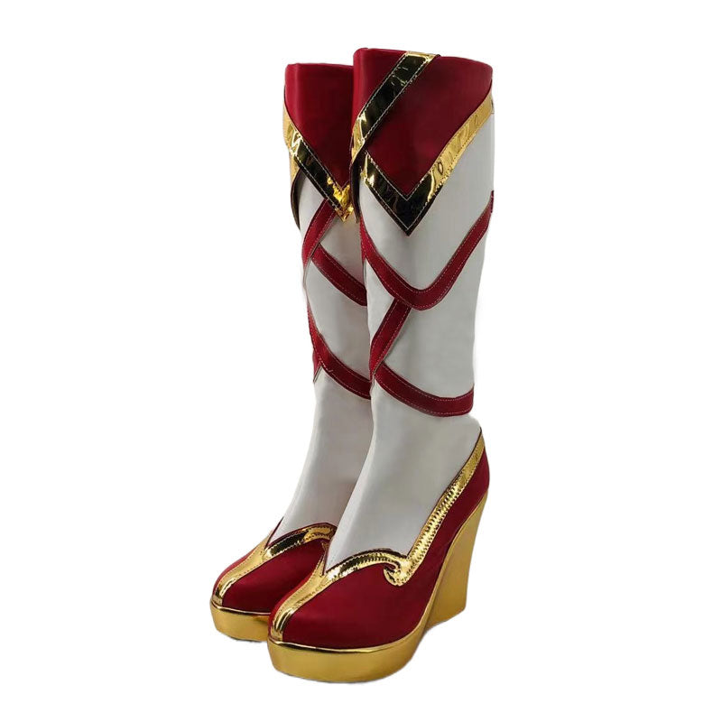 LOL the Nine-Tailed Fox Ahri Cosplay Shoes