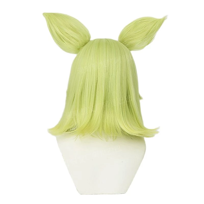 LOL The Spark of Zaun Zeri Green Cosplay Wigs Halloween wig