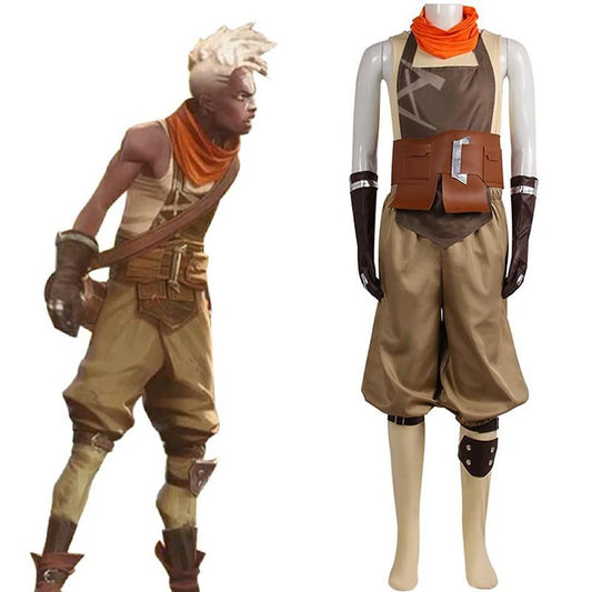 LOL Arcane Ekko Cosplay Costume