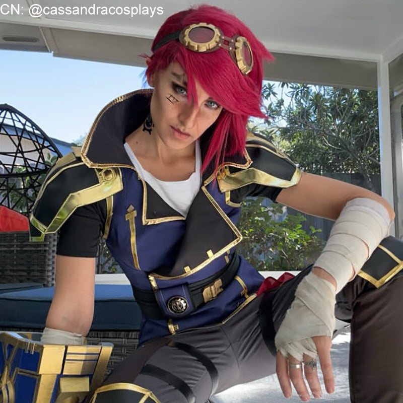 LOL Arcane Season 2 Vi Cosplay Costume