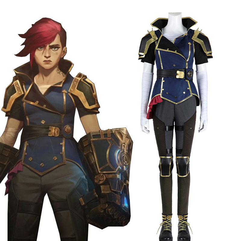 LOL Arcane Season 2 Vi Cosplay Costume